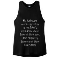 My Ducks Are Absolutely Not In A Row Pigeon Ladies PosiCharge Tri-Blend Wicking Tank