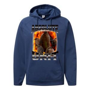 Moo Deng And Pesto Battle Performance Fleece Hoodie