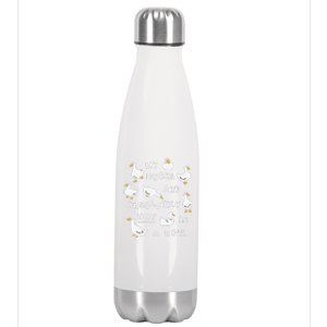 My Ducks Are Absolutely Not In A Row Funny Design Stainless Steel Insulated Water Bottle