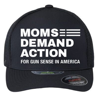 Momse Demand Action For Gun Sense In American Flexfit Unipanel Trucker Cap