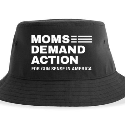 Momse Demand Action For Gun Sense In American Sustainable Bucket Hat