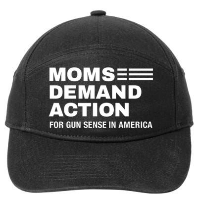 Momse Demand Action For Gun Sense In American 7-Panel Snapback Hat