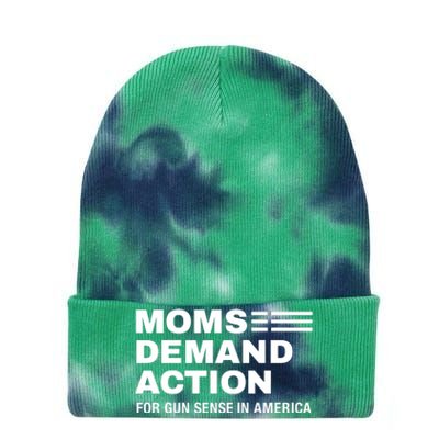 Momse Demand Action For Gun Sense In American Tie Dye 12in Knit Beanie