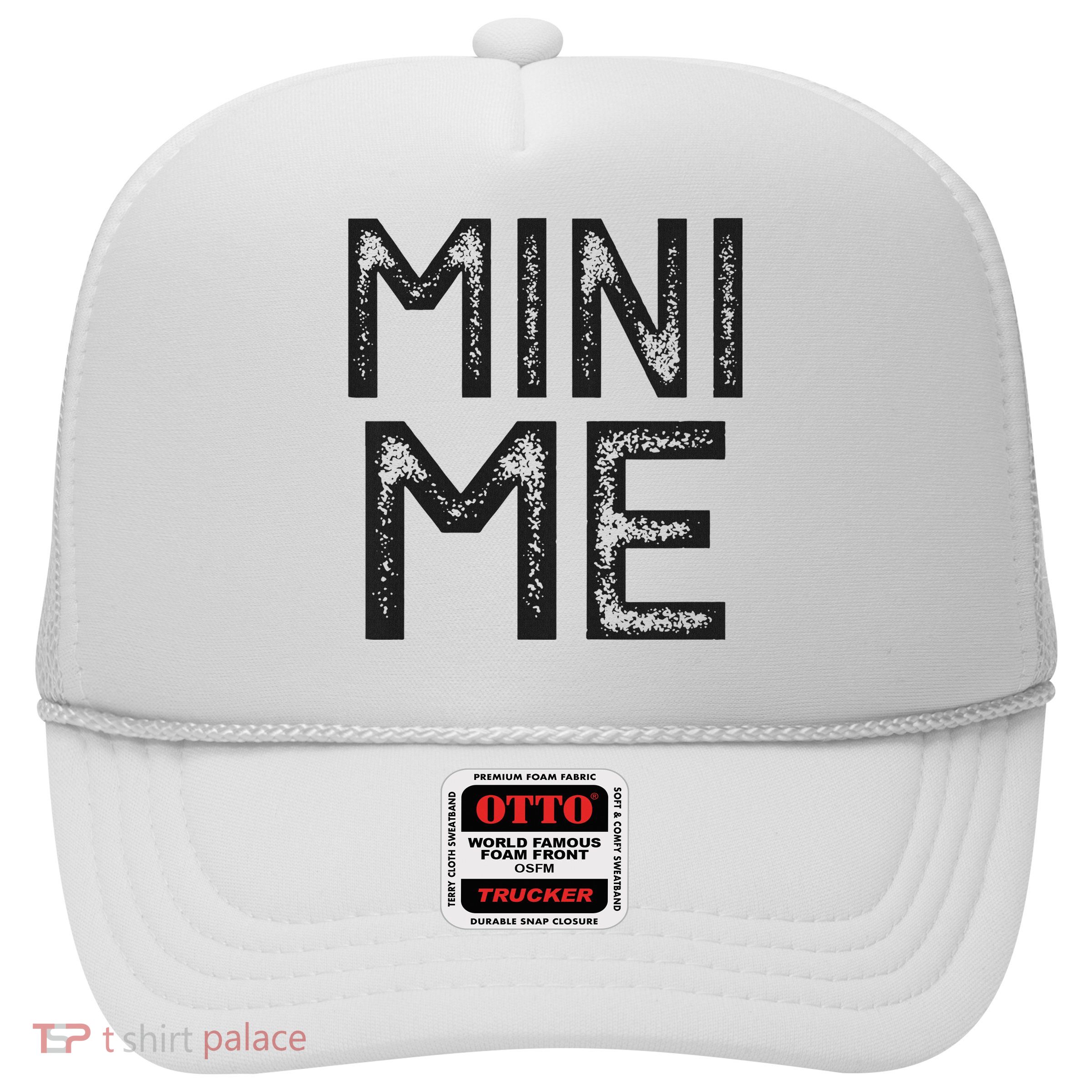 Mom Dad And Son Daughter Matching Funny Me & Mini Me Trucker Hat