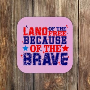 Memorial Day American Flag Coaster