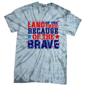 Memorial Day American Flag Tie-Dye T-Shirt