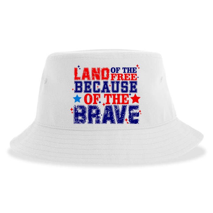 Memorial Day American Flag Sustainable Bucket Hat