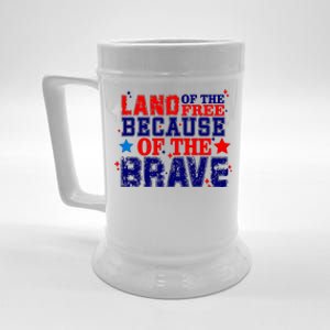 Memorial Day American Flag Beer Stein