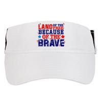 Memorial Day American Flag Adult Drive Performance Visor