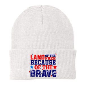 Memorial Day American Flag Knit Cap Winter Beanie