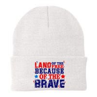 Memorial Day American Flag Knit Cap Winter Beanie