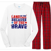 Memorial Day American Flag Long Sleeve Pajama Set