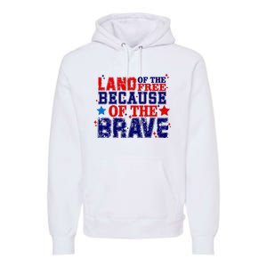 Memorial Day American Flag Premium Hoodie