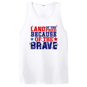 Memorial Day American Flag PosiCharge Competitor Tank