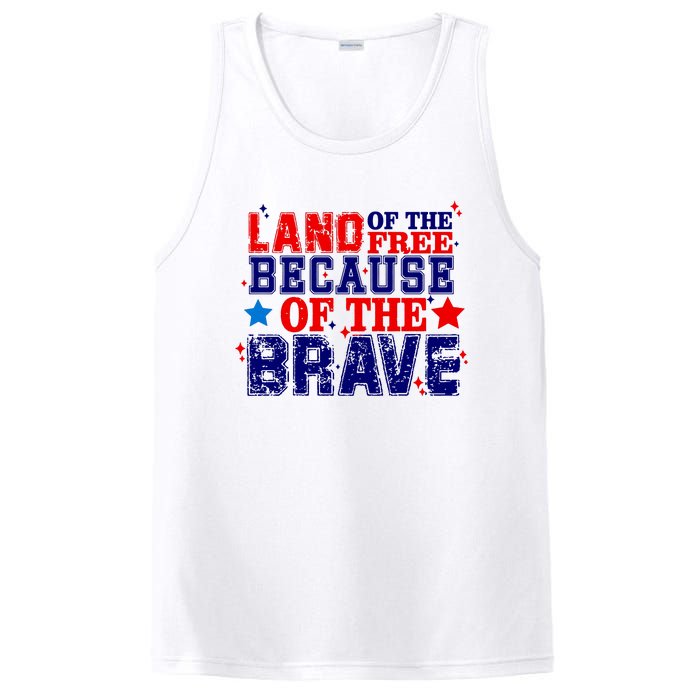 Memorial Day American Flag PosiCharge Competitor Tank