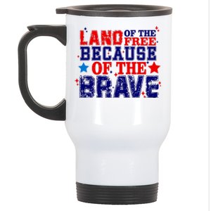 Memorial Day American Flag Stainless Steel Travel Mug