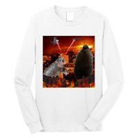 Moo Deng And Pesto Battle Long Sleeve Shirt