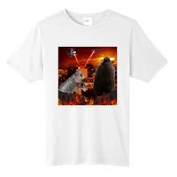 Moo Deng And Pesto Battle Tall Fusion ChromaSoft Performance T-Shirt