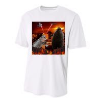 Moo Deng And Pesto Battle Performance Sprint T-Shirt