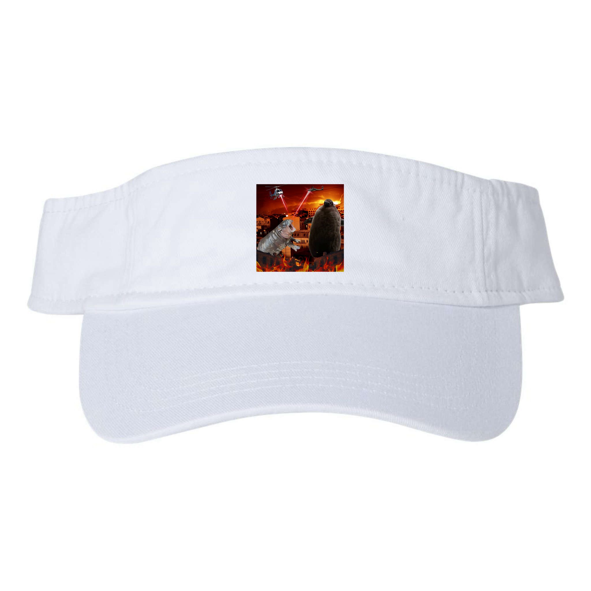 Moo Deng And Pesto Battle Visor