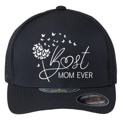 Mothers Day Best Mom Ever Gifts From Daughter Son Mom Flexfit Unipanel Trucker Cap