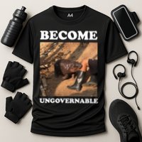 Moo Deng Become Ungovernable Performance Shirt