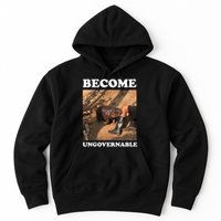 Moo Deng Become Ungovernable Hoodie