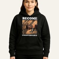 Moo Deng Become Ungovernable Hoodie