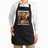 Moo Deng Become Ungovernable Apron