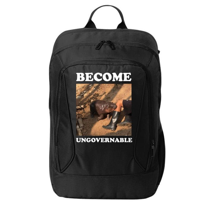 Moo Deng Become Ungovernable City Backpack