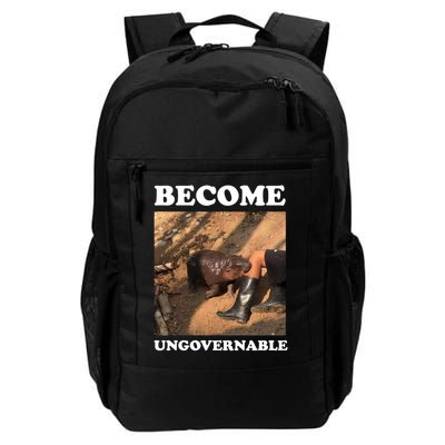 Moo Deng Become Ungovernable Daily Commute Backpack