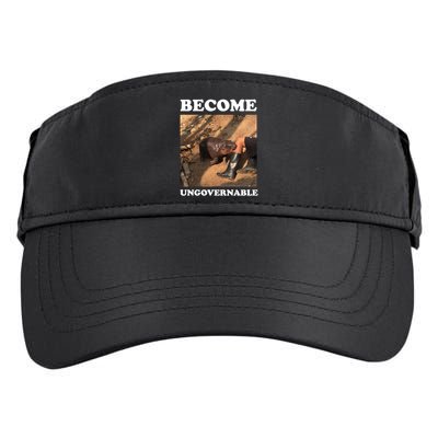Moo Deng Become Ungovernable Adult Drive Performance Visor