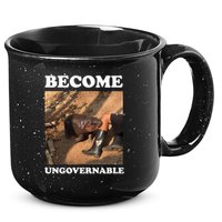 Moo Deng Become Ungovernable 15oz Campfire Ceramic Mug