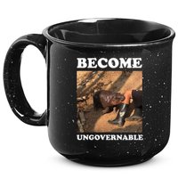 Moo Deng Become Ungovernable 15oz Campfire Ceramic Mug