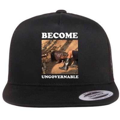 Moo Deng Become Ungovernable Flatbill Hat