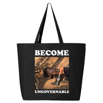 Moo Deng Become Ungovernable 25L Jumbo Tote