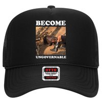 Moo Deng Become Ungovernable Trucker Hat
