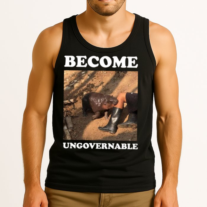 Moo Deng Become Ungovernable Tank Top