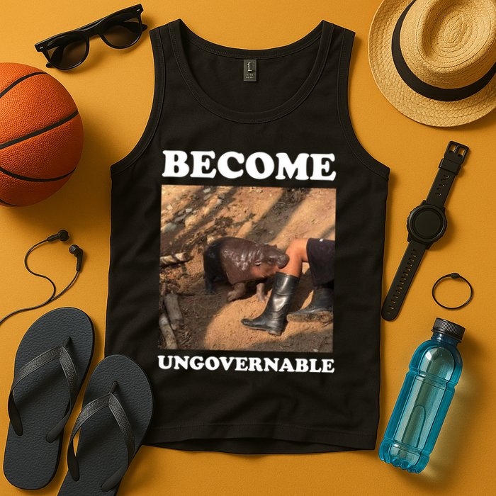 Moo Deng Become Ungovernable Tank Top