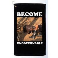 Moo Deng Become Ungovernable Golf Towel