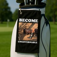 Moo Deng Become Ungovernable Golf Towel
