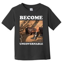 Moo Deng Become Ungovernable Toddler T-Shirt