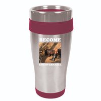 Moo Deng Become Ungovernable 16oz Travel Tumbler