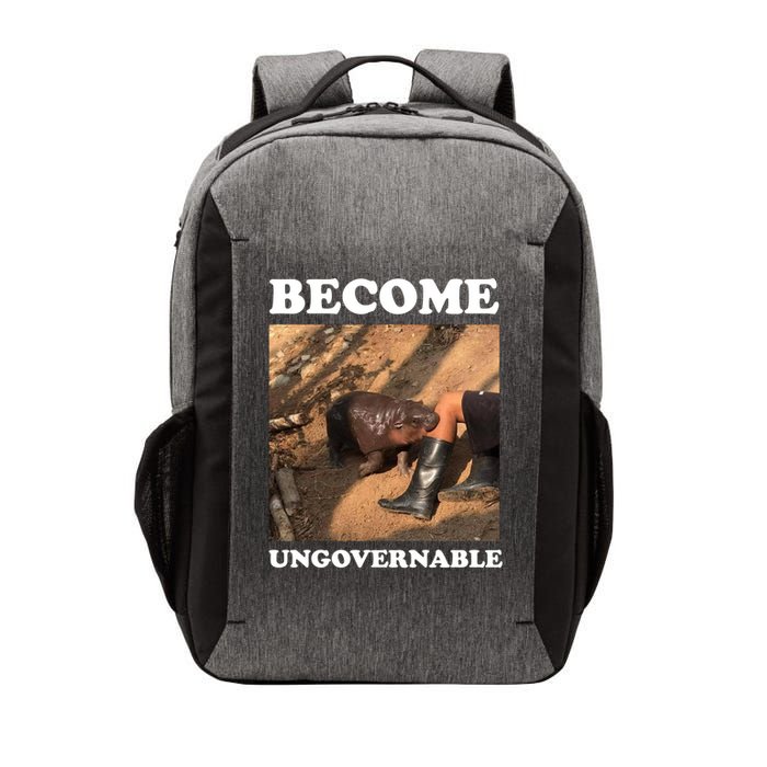 Moo Deng Become Ungovernable Vector Backpack