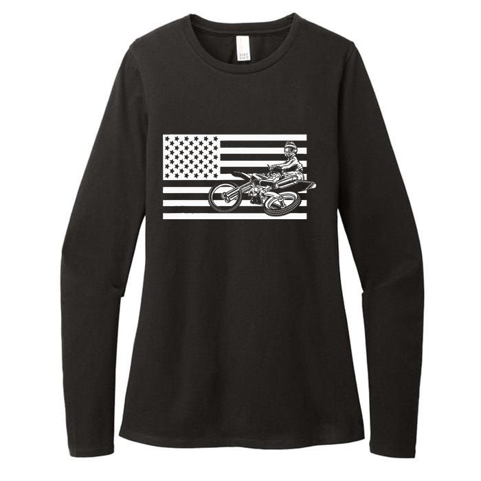 Motocross Dirt Bike Apparel Dirt Bike Motocross Womens CVC Long Sleeve Shirt