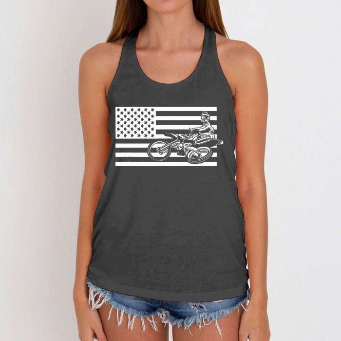 Motocross Dirt Bike Apparel Dirt Bike Motocross Women's Knotted Racerback Tank