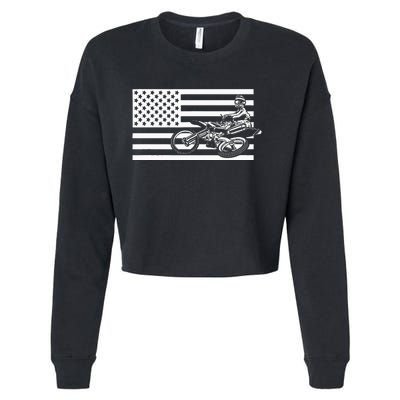 Motocross Dirt Bike Apparel Dirt Bike Motocross Cropped Pullover Crew