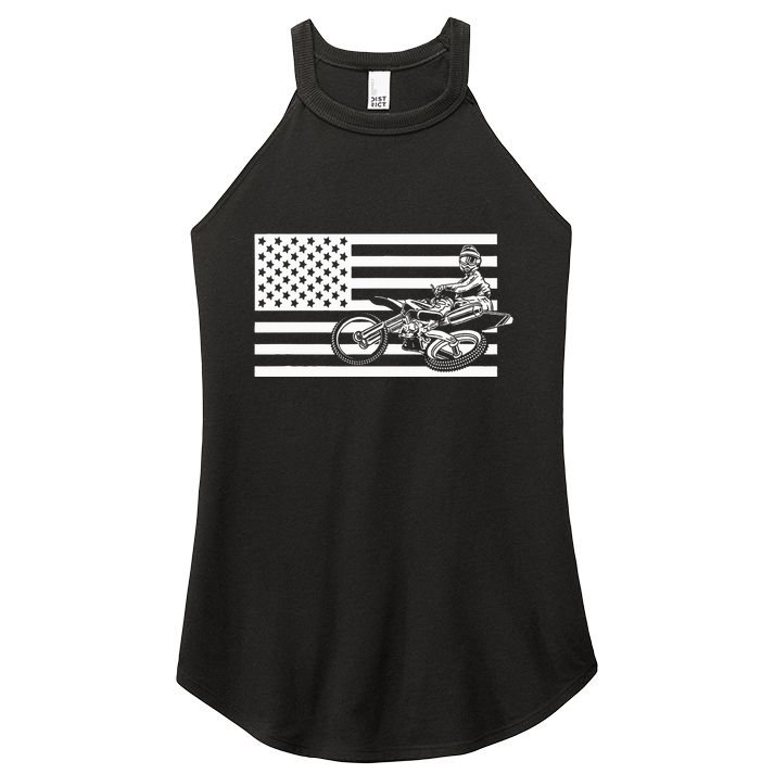 Motocross Dirt Bike Apparel Dirt Bike Motocross Women's Perfect Tri Rocker Tank