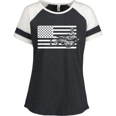 Motocross Dirt Bike Apparel Dirt Bike Motocross Enza Ladies Jersey Colorblock Tee