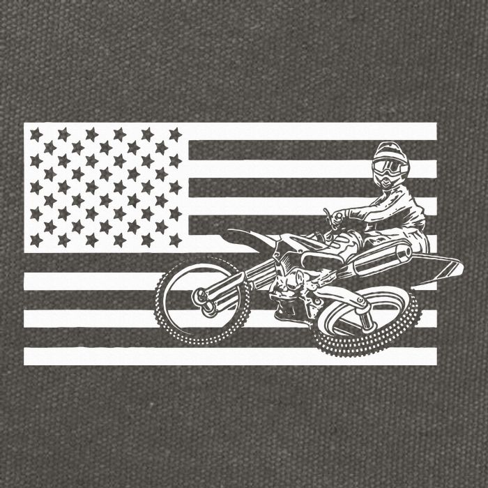 Motocross Dirt Bike Apparel Dirt Bike Motocross Cotton Canvas Backpack